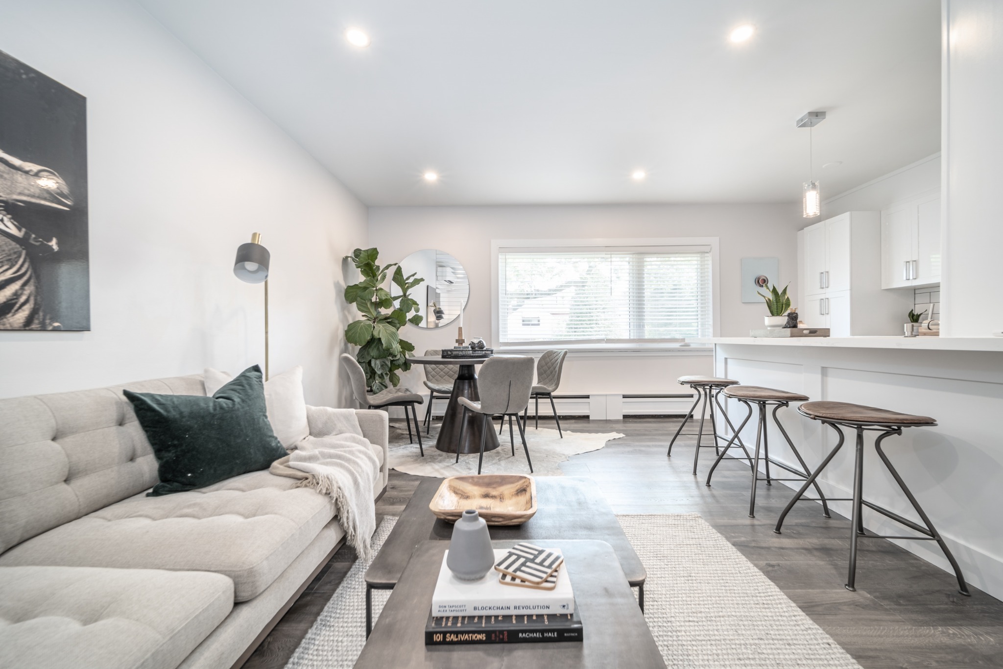 Renovated residential interior